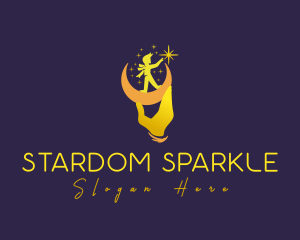 Starry Night Child logo design