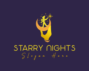 Starry Night Child logo design