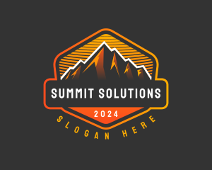 Mountain Summit Trekking logo design