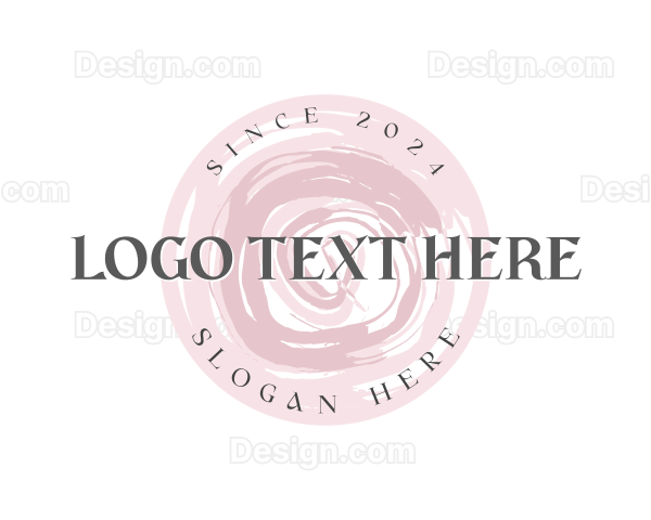 Round Fashion Wordmark Logo