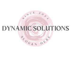 Round Fashion Wordmark logo design