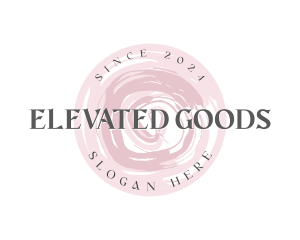 Round Fashion Wordmark logo design