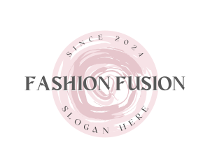 Round Fashion Wordmark logo design