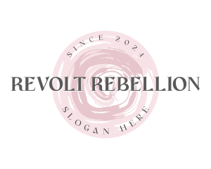 Round Fashion Wordmark logo design