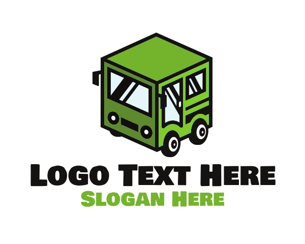 Green Car logo example 3