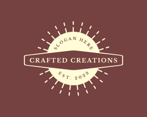 Crafting Shop Business logo design