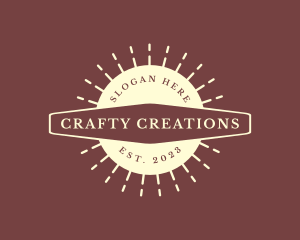 Crafting Shop Business logo design