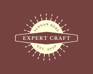 Crafting Shop Business logo design