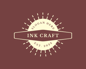 Crafting Shop Business logo design