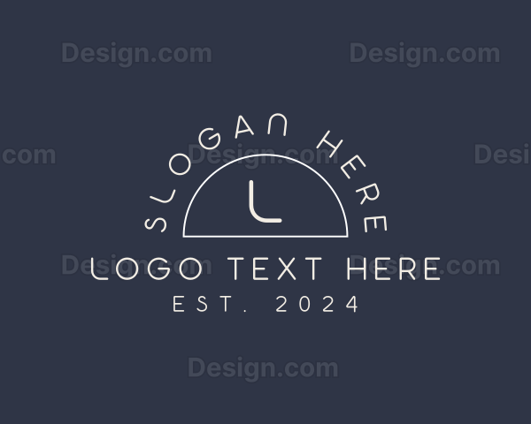 Minimalist Event Business Logo