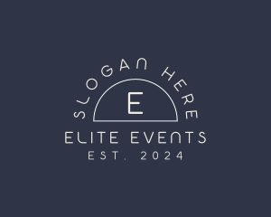 Minimalist Event Business logo