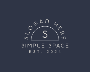 Minimalist Event Business logo design