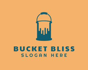 Paint Bucket Renovation logo design