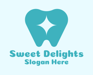 Sparkly Tooth Dentist  Logo