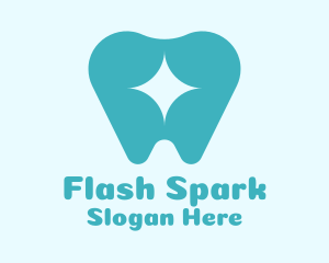 Sparkly Tooth Dentist  logo design