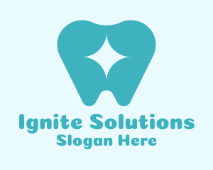 Sparkly Tooth Dentist  logo design