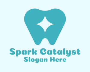 Sparkly Tooth Dentist  logo design