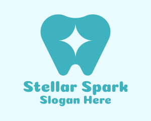 Sparkly Tooth Dentist  logo design