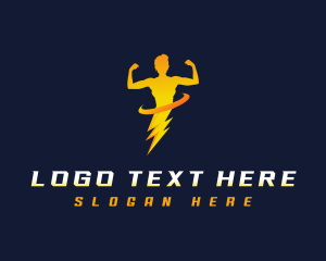 Lightning Woman Fitness logo