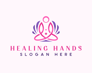 Holistic Healing Yoga logo design