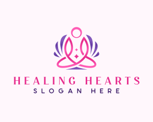 Holistic Healing Yoga logo design