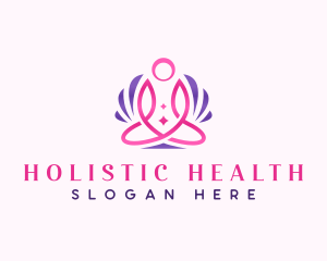 Holistic Healing Yoga logo design