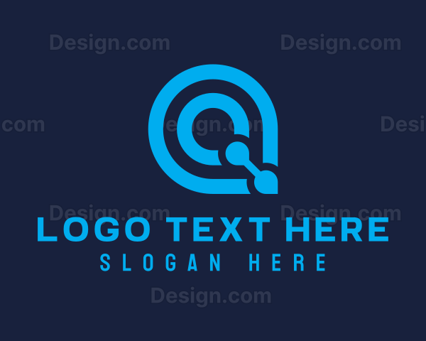 Startup Modern Tech Letter Q Logo