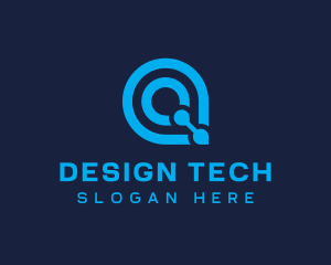 Startup Modern Tech Letter Q logo design