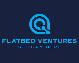 Startup Modern Tech Letter Q logo design