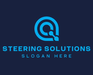 Startup Modern Tech Letter Q logo design