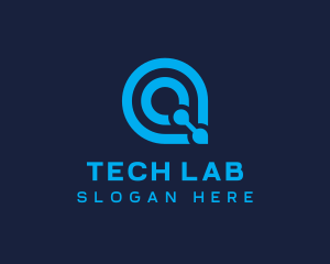 Startup Modern Tech Letter Q logo design