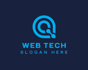 Startup Modern Tech Letter Q logo design