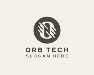 Professional Tech Letter O logo design