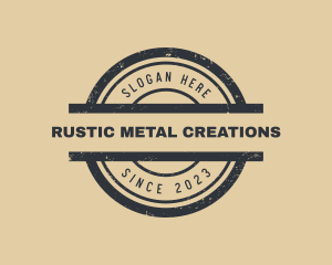 Simple Rustic Firm logo design