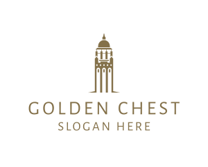 Golden Bell Tower logo design