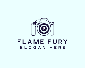 Camera Lens Gadget logo design