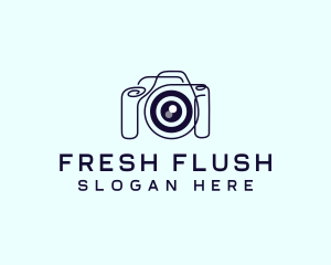 Camera Lens Gadget logo design