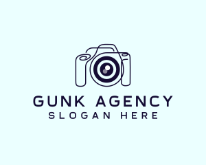 Camera Lens Gadget logo design