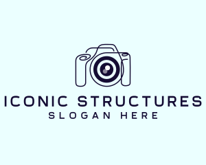 Camera Lens Gadget logo design