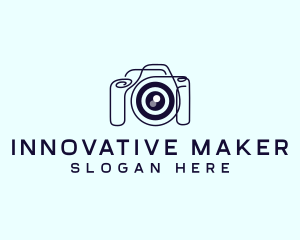 Camera Lens Gadget logo design