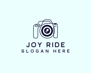 Camera Lens Gadget logo design