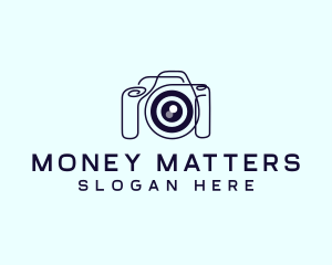 Camera Lens Gadget logo design