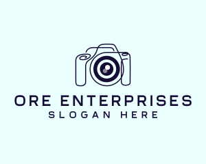 Camera Lens Gadget logo design