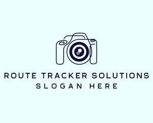 Camera Lens Gadget logo design