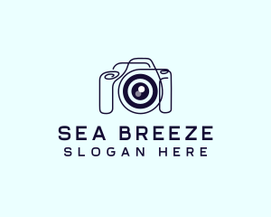 Camera Lens Gadget logo design