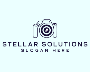 Camera Lens Gadget logo design