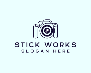 Camera Lens Gadget logo design