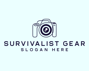 Camera Lens Gadget logo design