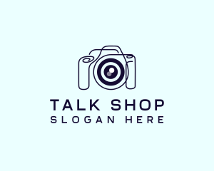 Camera Lens Gadget logo design