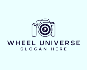 Camera Lens Gadget logo design